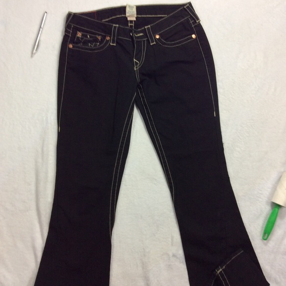 TRUE RELIGION JOEY TWISTED FLARE JEANS - Picture 6 of 16